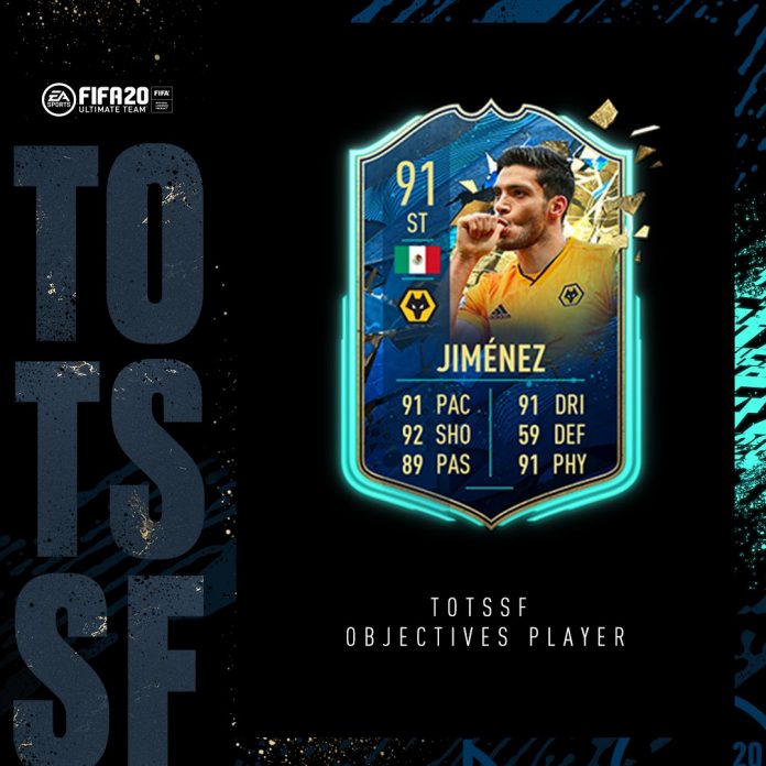 Fifa 20 SBC Jimenez TOTSSF disponibile tramite obiettivi