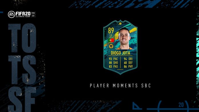 Fifa 20 SBC Diogo Jota Momenti Giocatore - Le soluzioni!