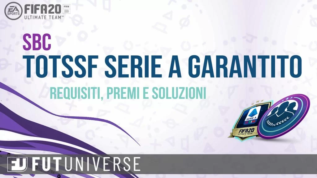 SBC TOTSSF Serie A Garantita