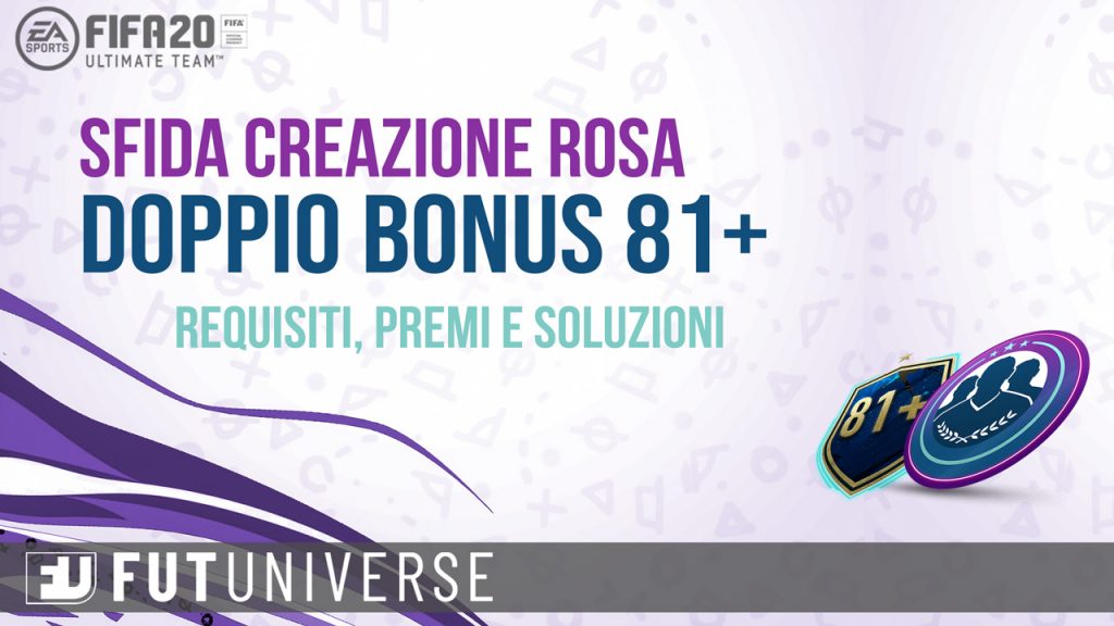 SBC Doppio Bonus 81+