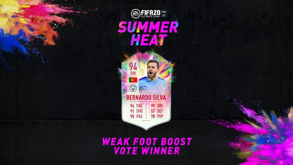 Bernardo Silva FIFA 20 SBC