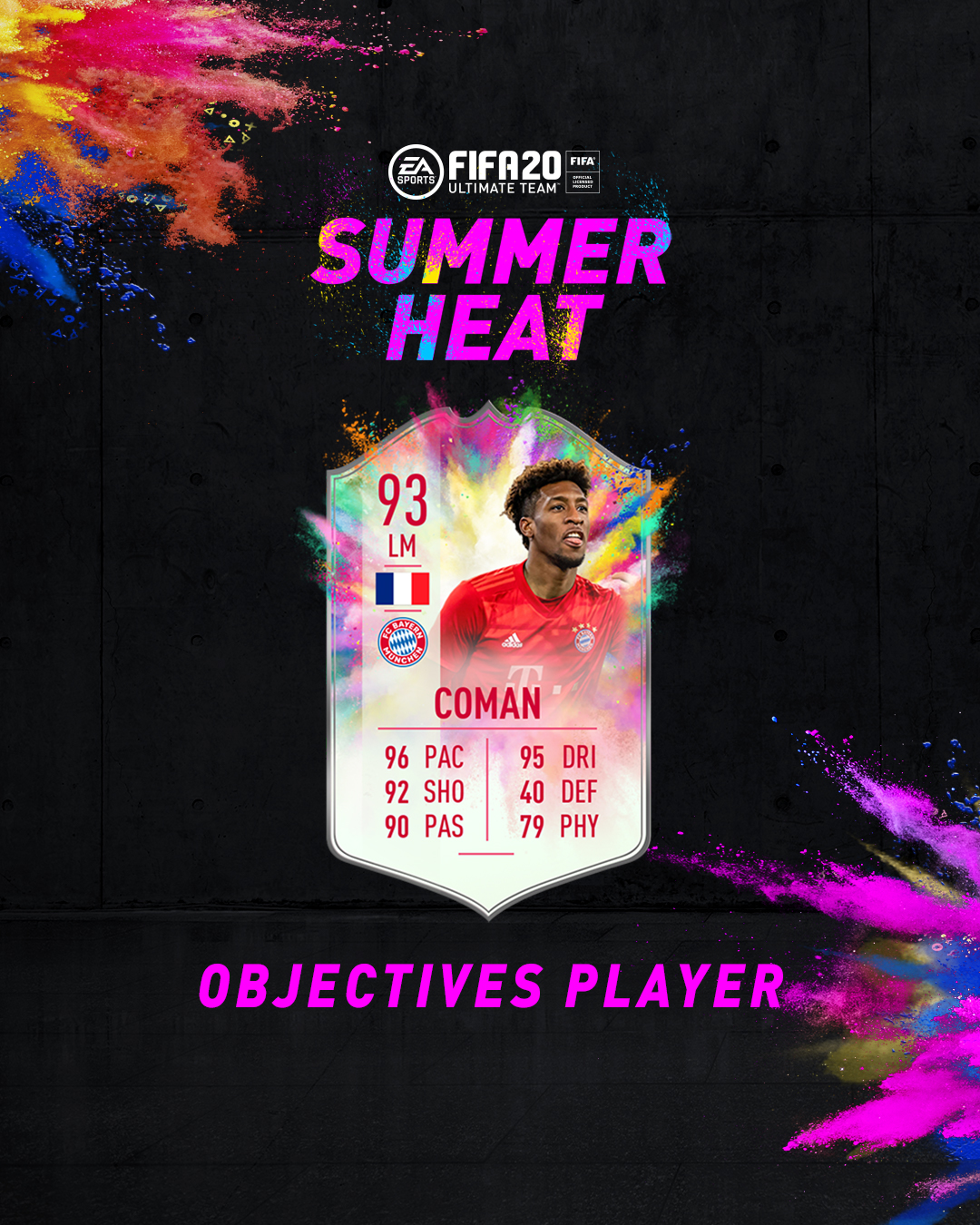 Coman FIFA 20 Obiettivo Summer Heat