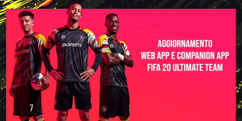 FIFA 20 Aggiornamento Web App e companion App