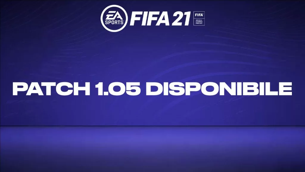 Patch 1.05 FIFA 21 disponibile