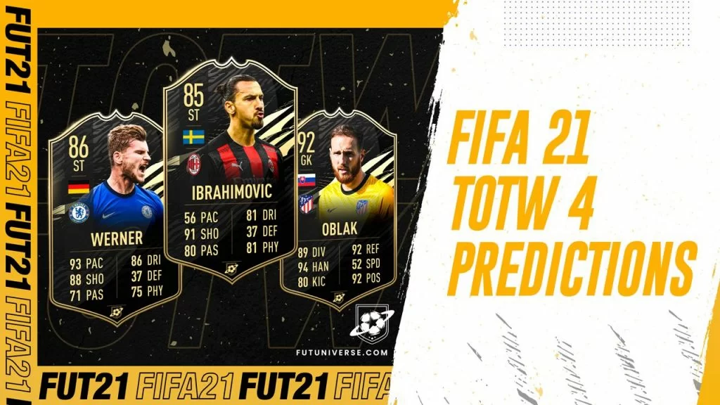 TOTW 4 Predictions FIFA 21