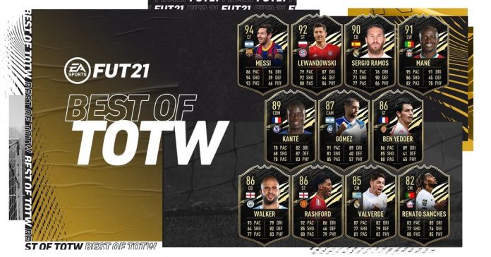 Fifa 21 Best of TOTW: il meglio della squadra della settimana!