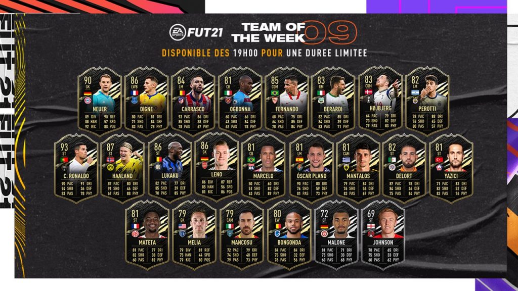 TOTW 9 FIFA 21