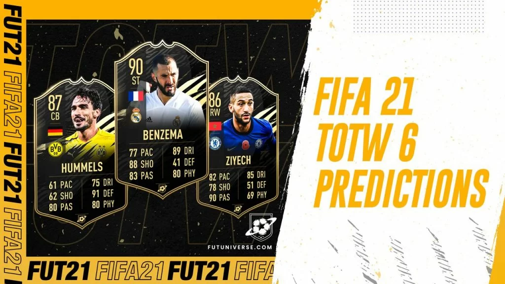 TOTW 6 Predictions FIFA 21