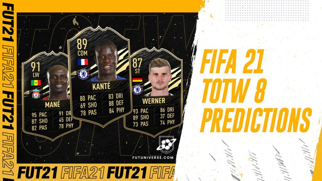 TOTW 8 Predictions FIFA 21