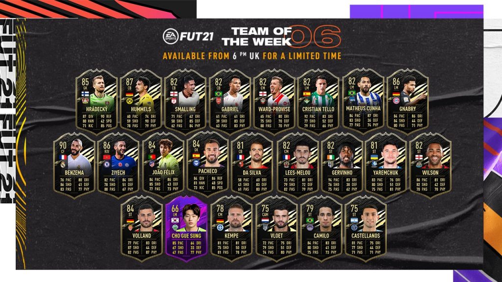 TOTW 6 FIFA 21