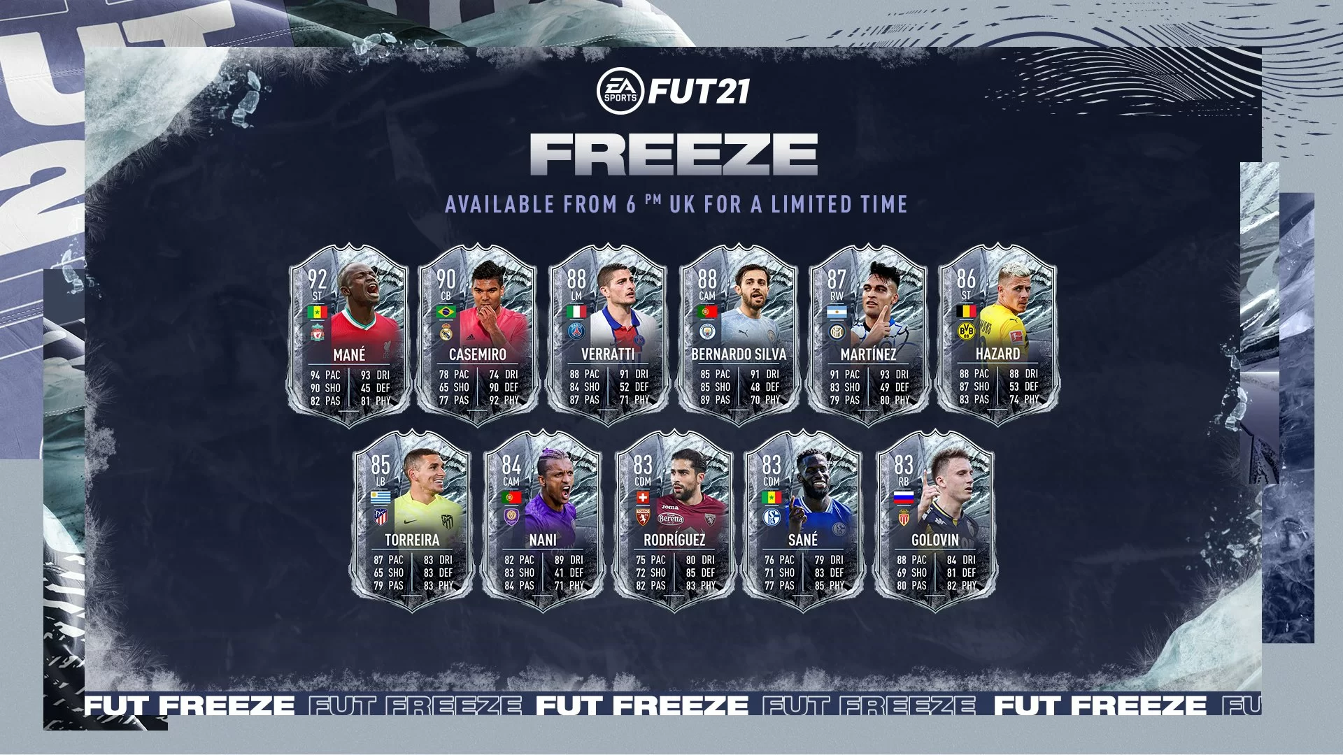 FUT FREEZE FIFA 21