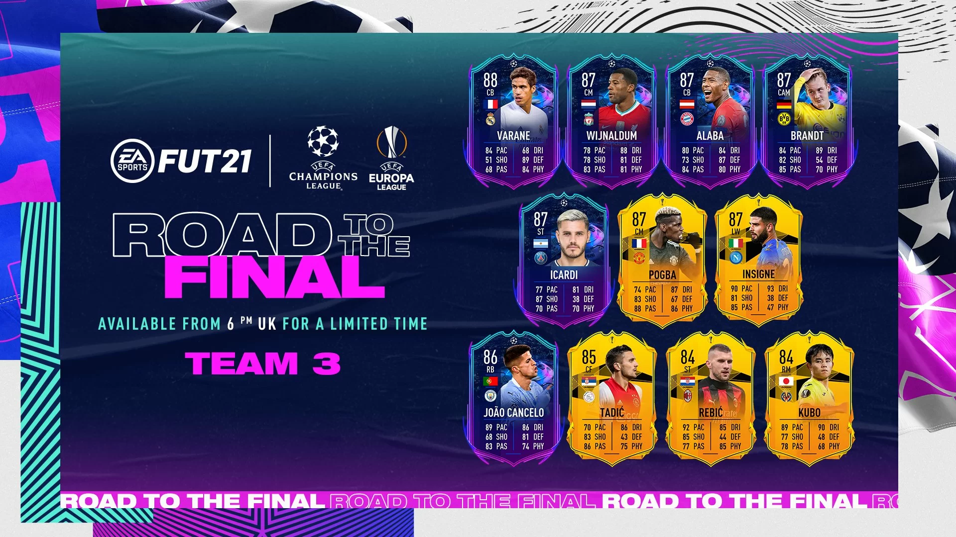 Road to the Final Team 3