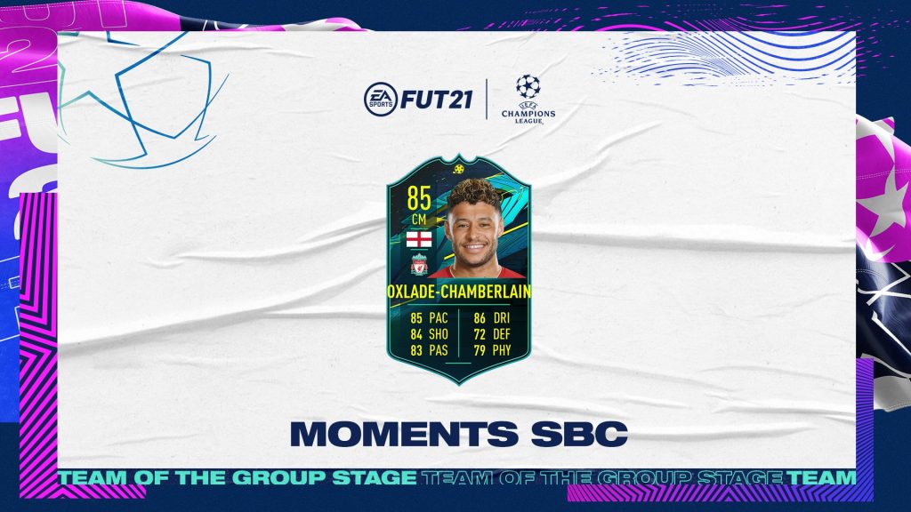 Oxlade Chamberlain UCL Moments