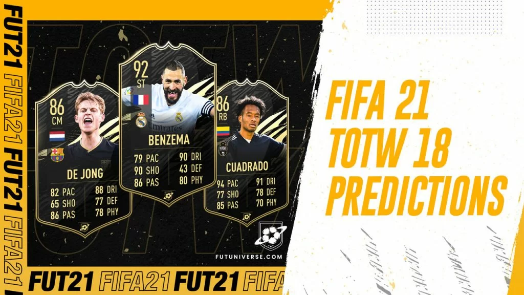 TOTW 18 Prediction FIFA 21