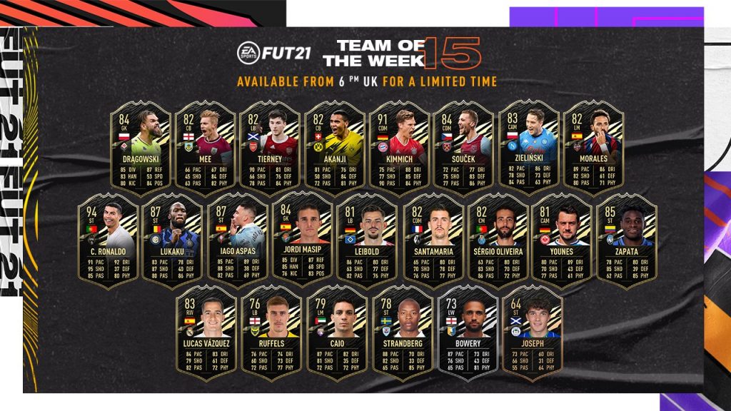 TOTW 15 FIFA 21