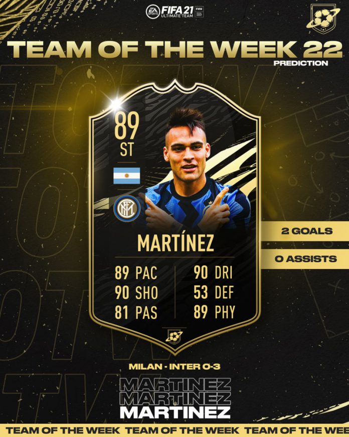 Prediction TOTW 22 Fifa 21 I favoriti per la Squadra