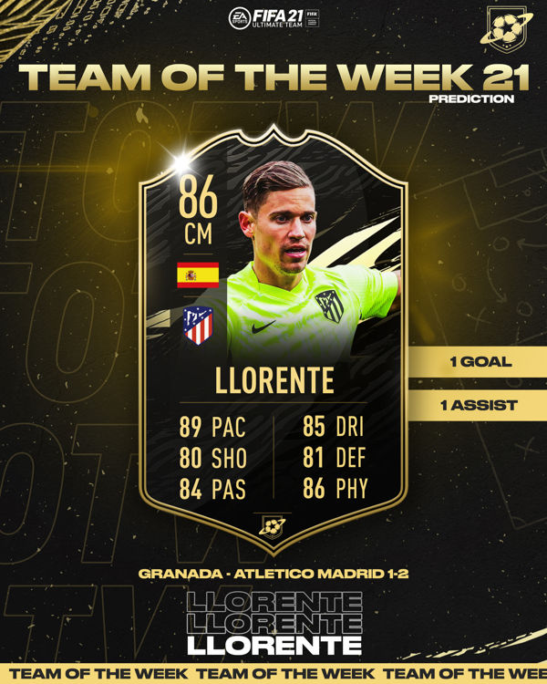 Llorente TOTW 21