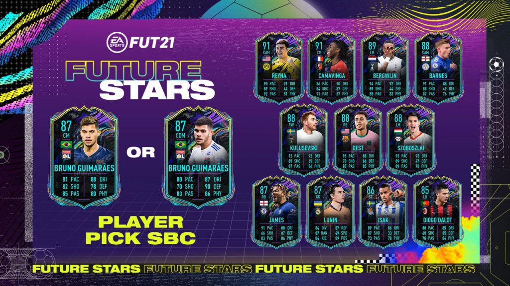 SBC Bruno Guimaraes PICK Future Stars