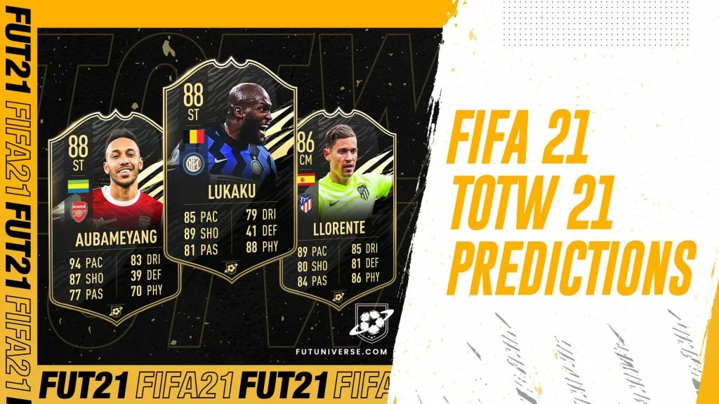 TOTW 21 Predictions FIFA 21