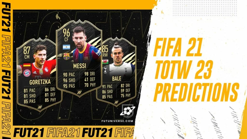 TOTW 23 Prediction FIFA 21
