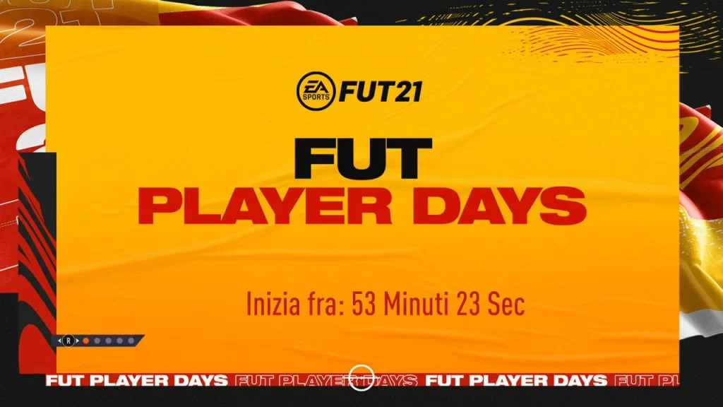 FUT PLAYER DAYS FIFA 21