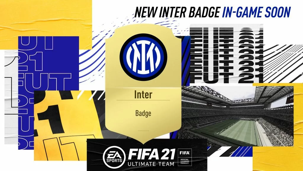 Nuovo stemma dell'Inter in arrivo su FIFA 21 Ultimate Team