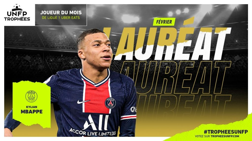 MBappè POTM Febbraio Ligue 1