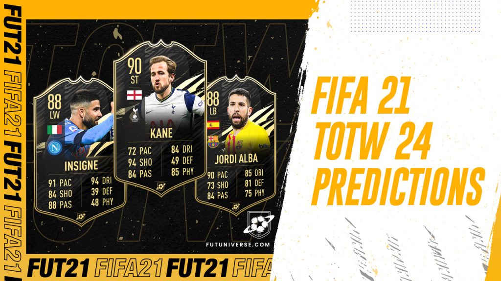 TOTW 24 Predictions FIFA 21