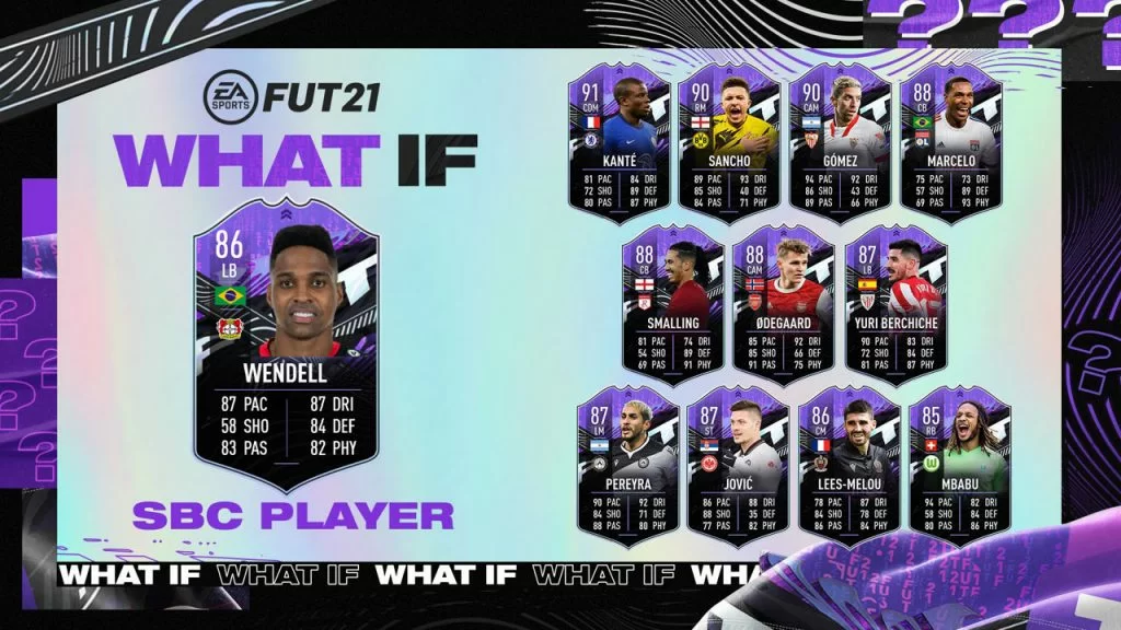 SBC Wendell What IF