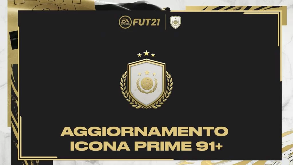 Aggiornamento Icona Prime 91+