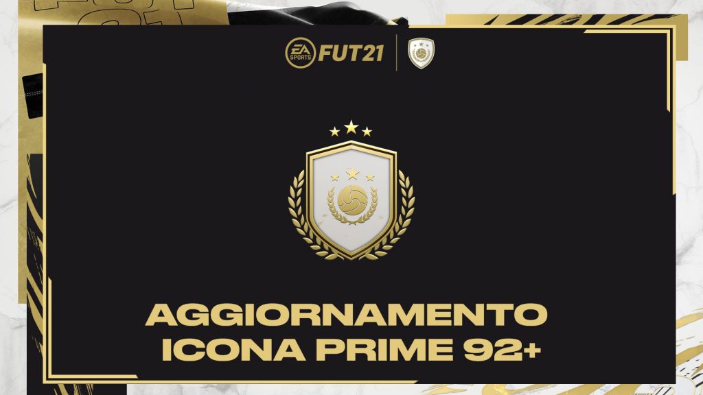 Aggiornamento Icona Prime 92+