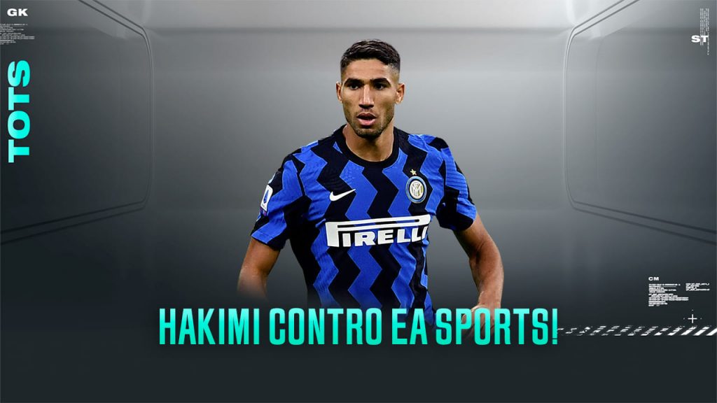 Hakimi contro EA Sports