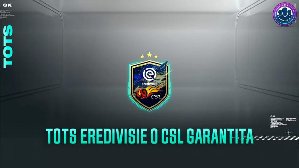 TOTS Eredivisie o CSL garantita