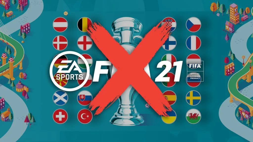 FIFA 21 niente modalità europei EURO 2020