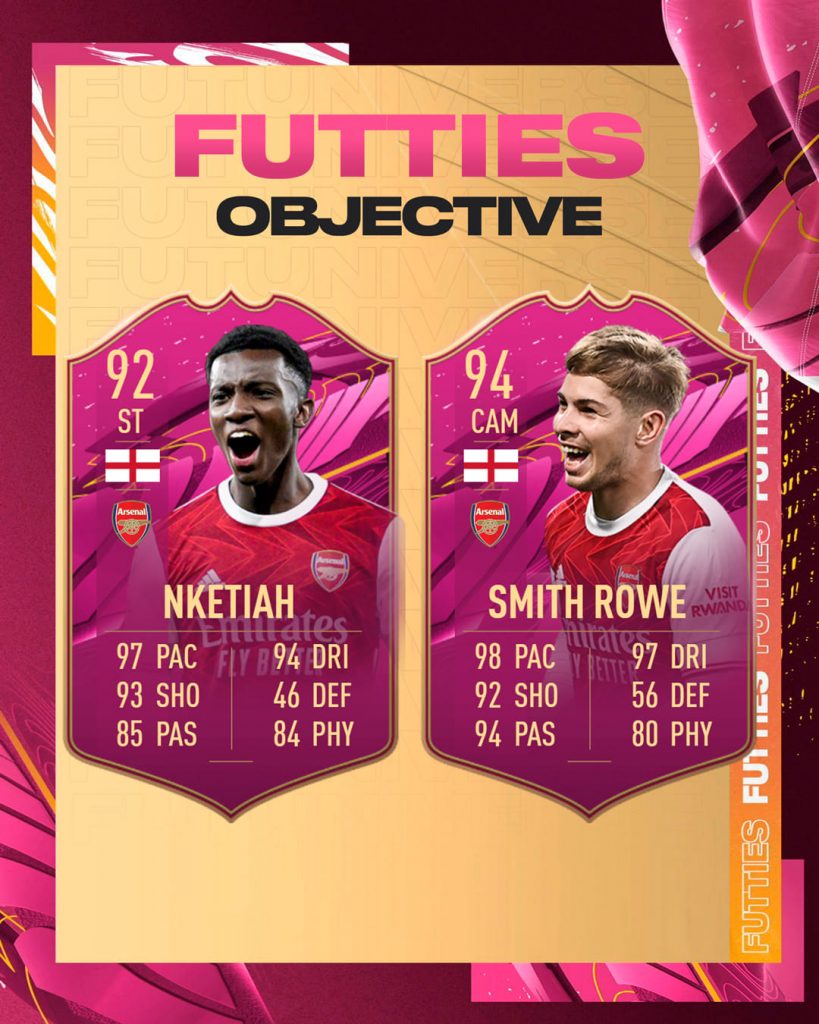 Nketiah.smith-rowe-obiettivo