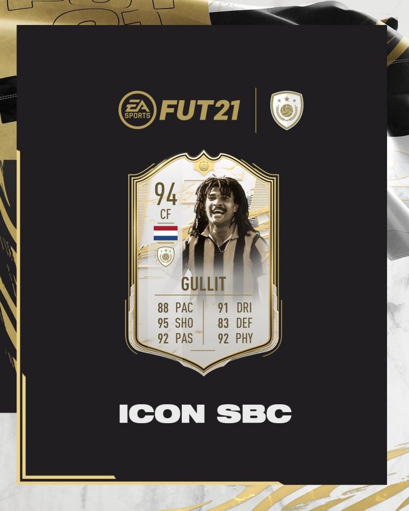 SBC Gullit Icon Prime Moments