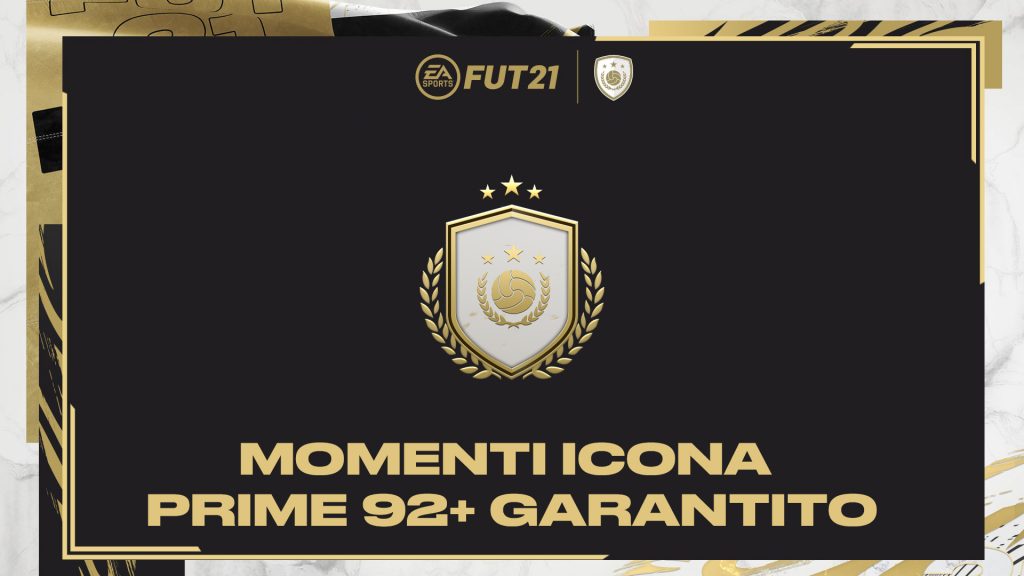 Aggiornamento Momenti Icona Prime 92+ garantito