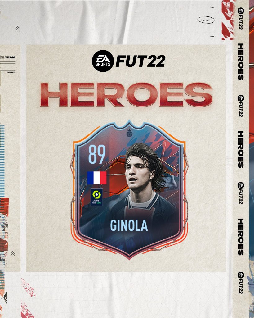 David Ginola Fut Heroes