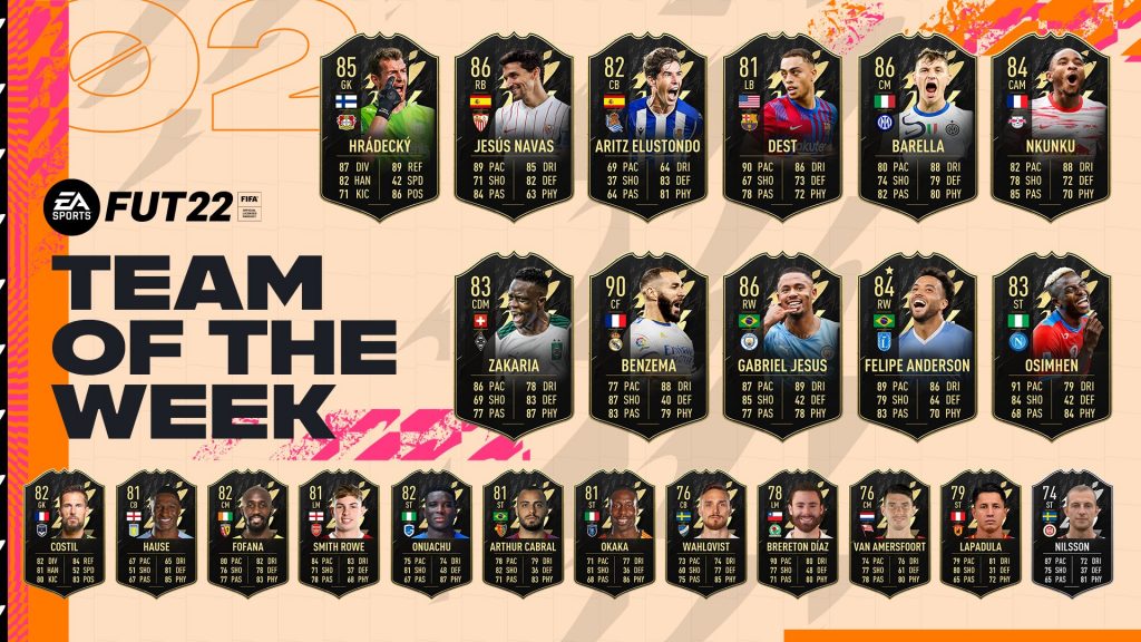 TOTW 2 FIFA 22