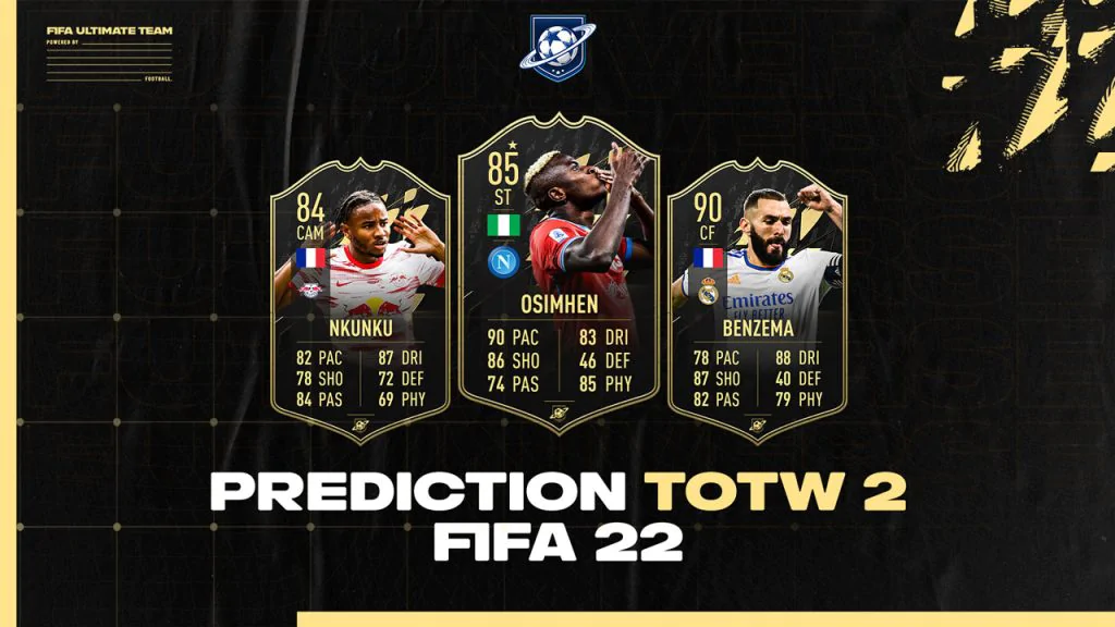 TOTW 2 Prediction FIFA 22