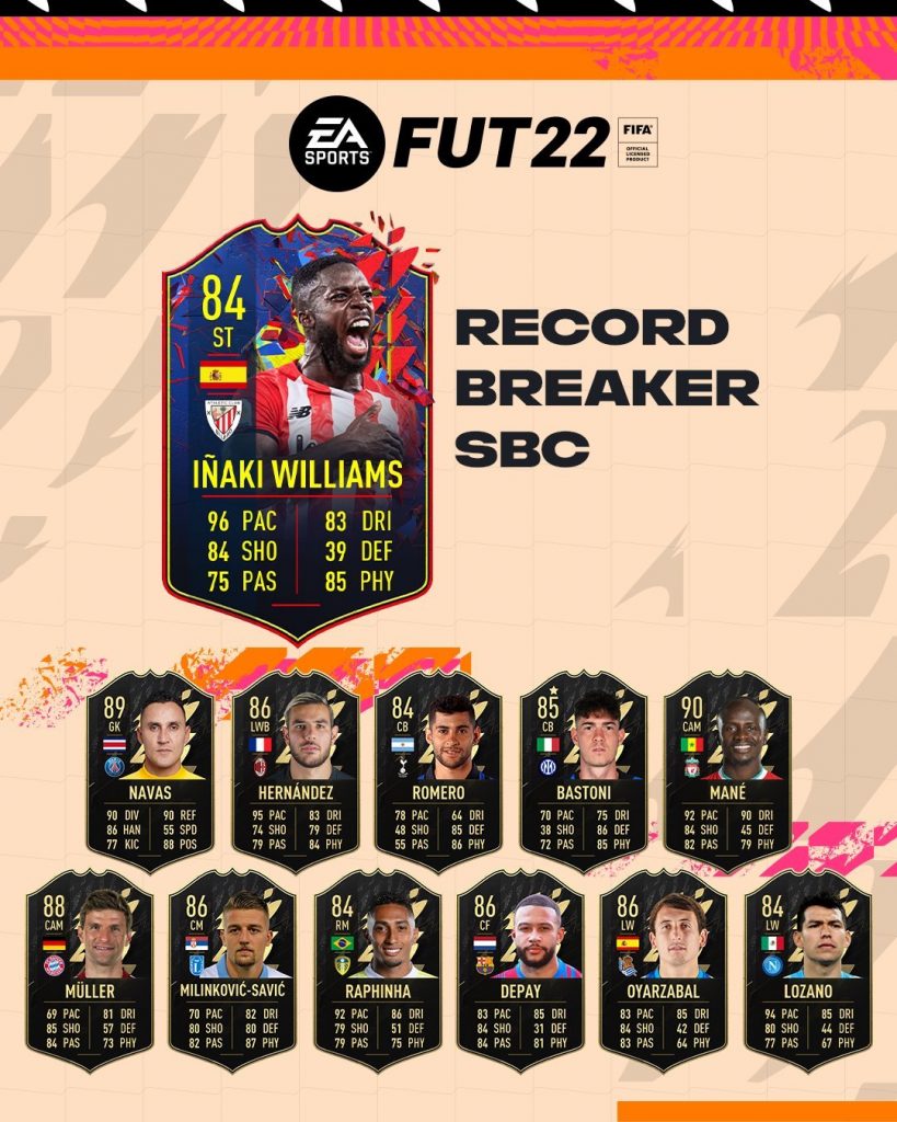 SBC Record Breakers