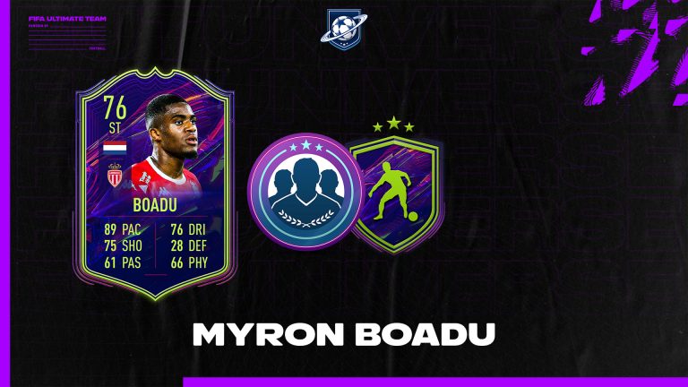 Fifa 22 SBC Myron Boadu Ones to Watch: soluzioni