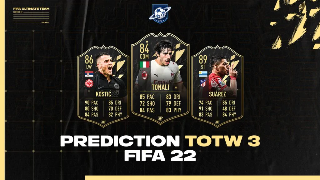 TOTW 3 Prediction FIFA 22