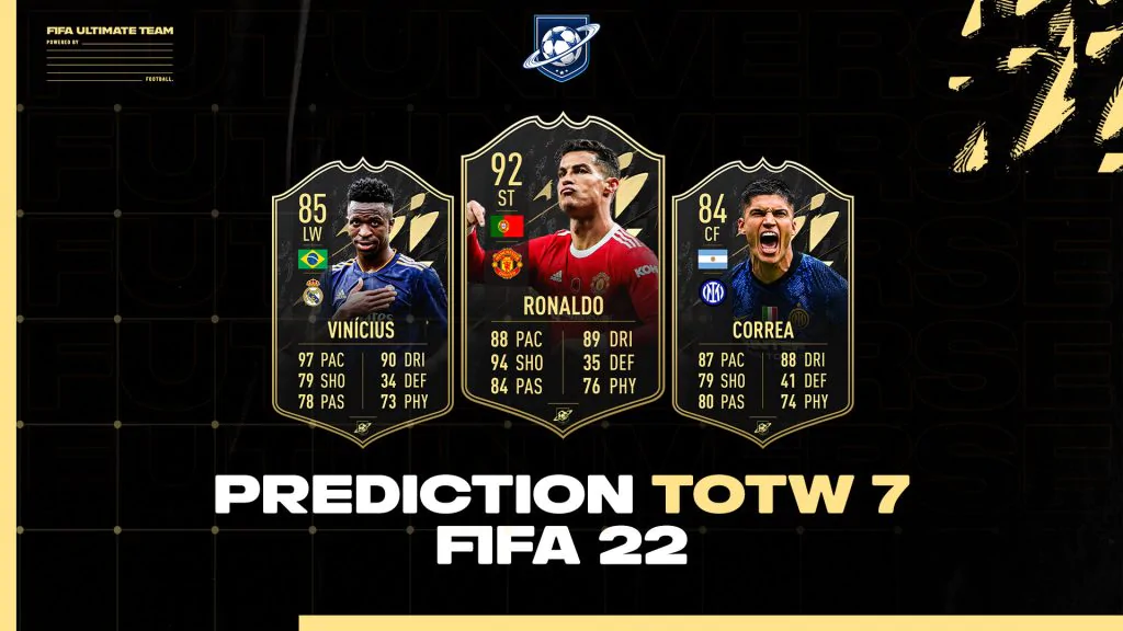 TOTW 7 Prediction FIFA 22