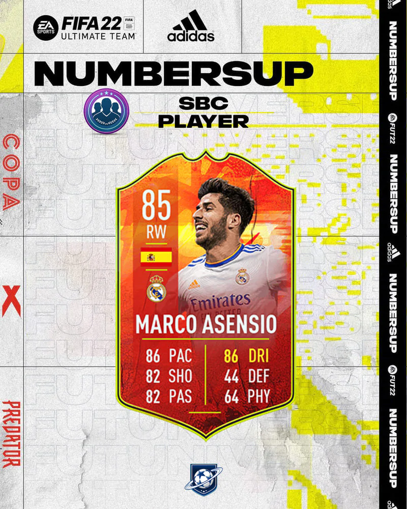 SBC Asensio Numbersup