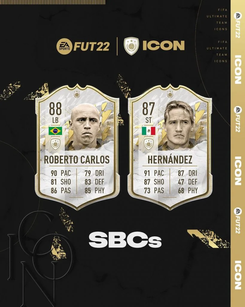 Roberto Carlos e Luis Hernandez Icon Mid