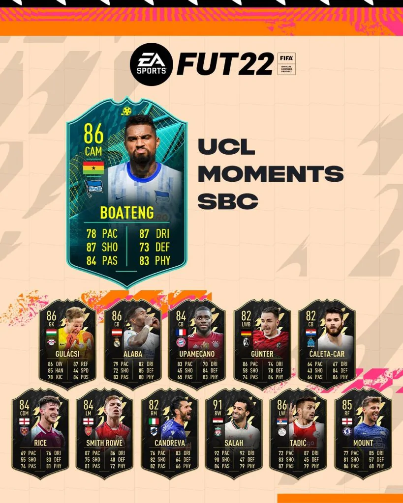 KEVIN PRINCE Boateng UCL Moments