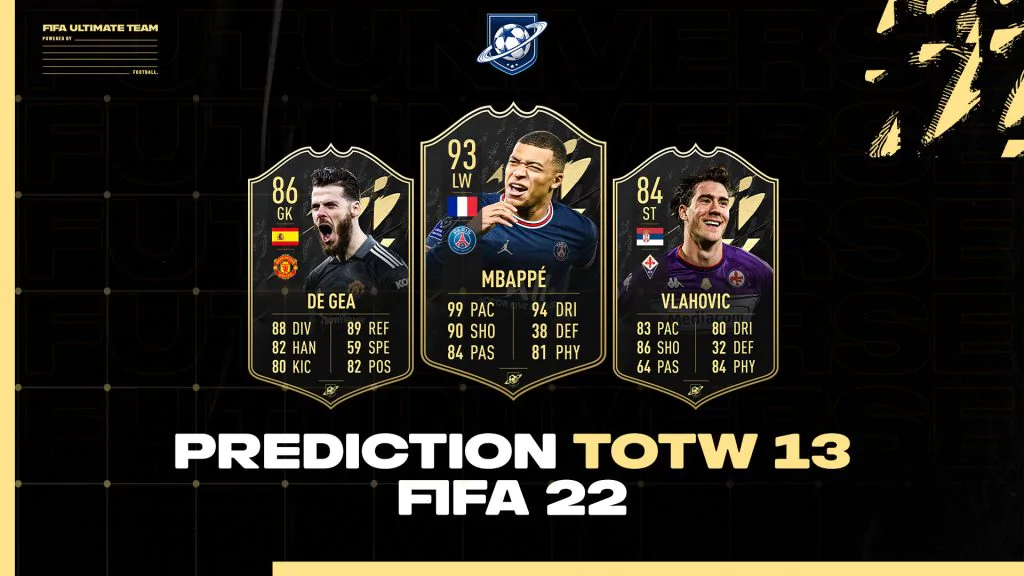 TOTW 13 Predictions FIFA 22