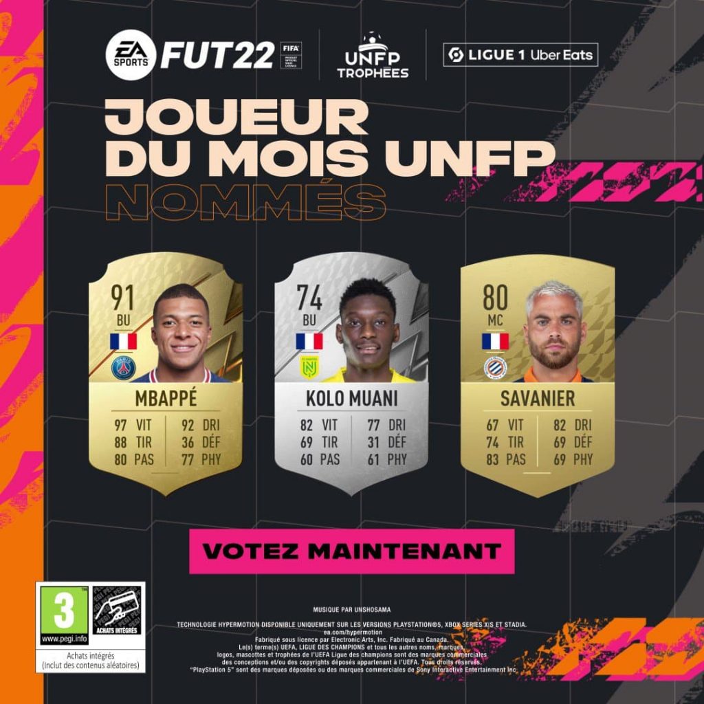 CANDIDATI POTM DICEMBRE LIGUE 1