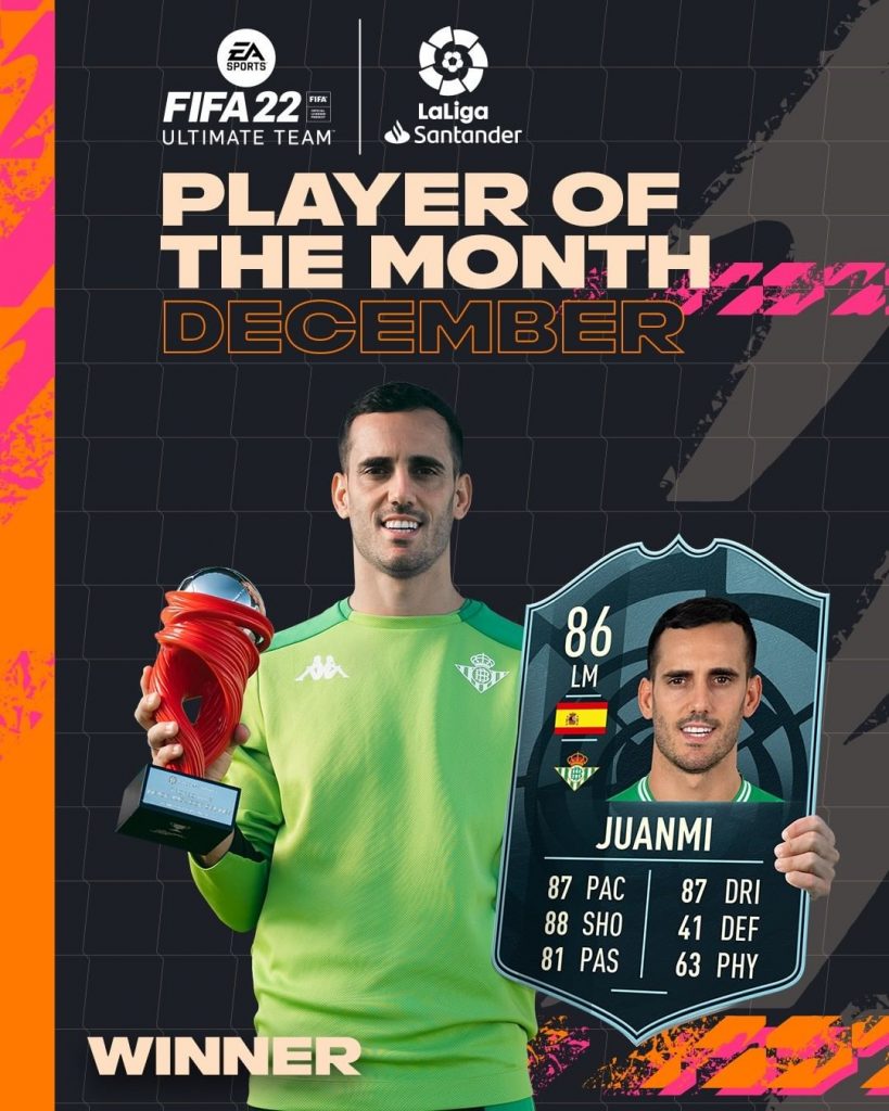 JUANMI POTM DICEMBRE LALIGA